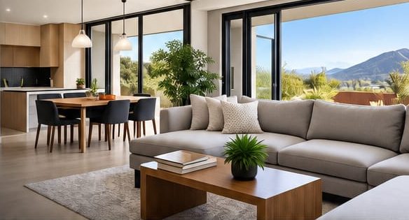 Modern living area
